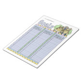 Bloc-notes personnalisé Llama Goal Planner (Incliné)