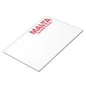 Bloc-notes personnalisé MALTA (Incliné)