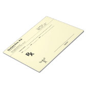 Bloc-notes personnalisé minimaliste - modifiable (Incliné)