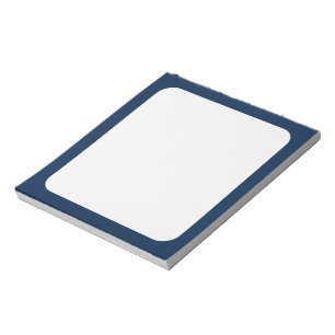 Bloc-notes personnalisé Oxford Blue Border