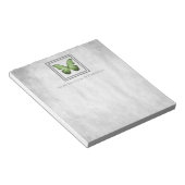 Bloc-notes personnalisé Papillon vert (Incliné)