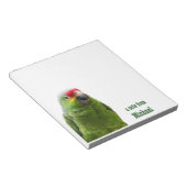 Bloc-notes personnalisé Perroquet (Incliné)