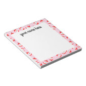 Bloc-notes personnalisé Pomme Coeur (Incliné)