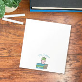 Bloc-notes personnalisé pour enseignant avec livre