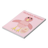 Bloc-notes personnalisé pour fille d'anniversaire  (Tourné)