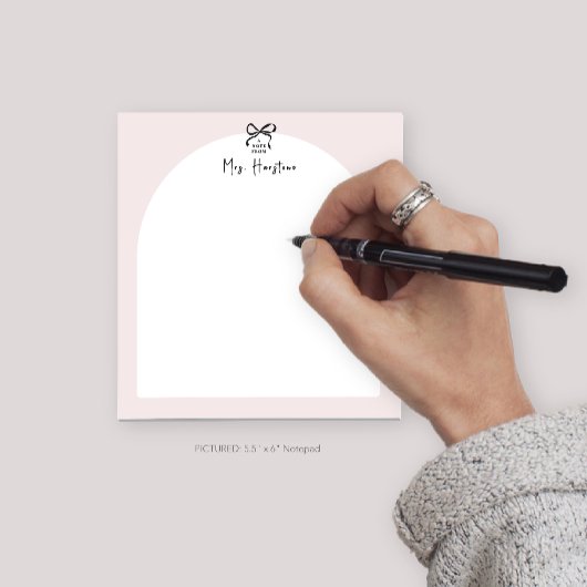 Bloc-notes personnalisé pour la conception de la b