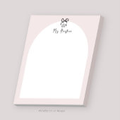 Bloc-notes personnalisé pour la conception de la b