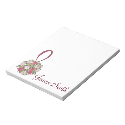 Bloc-notes personnalisé pour la fête de la mariée  (Tourné)