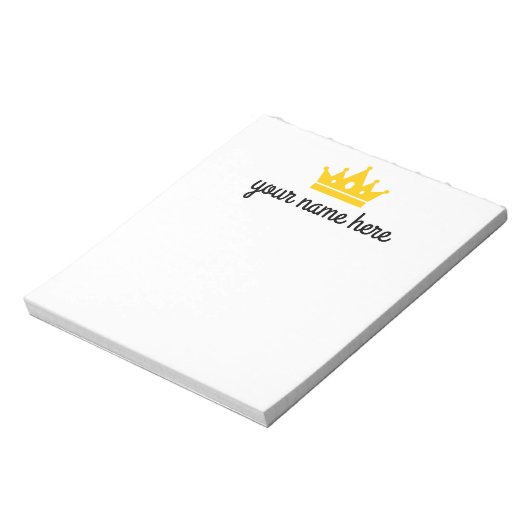 Bloc-notes personnalisé pour la papeterie (Tourné)