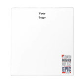 Bloc-notes personnalisé pour le travail d'équipe (Devant)