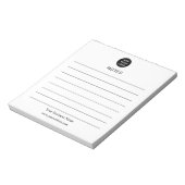 Bloc-notes personnalisé pour les entreprises (Tourné)