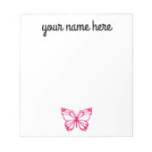 Bloc-notes personnalisé pour les filles (Devant)