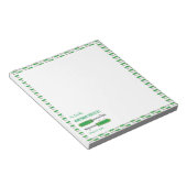 Bloc-notes personnalisé pour les professionnels de (Incliné)