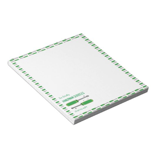 Bloc-notes personnalisé pour les professionnels de (Incliné)