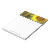 Bloc-notes personnalisé "Rise and Shine" (Tourné)