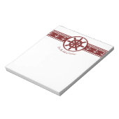 Bloc-notes personnalisé Rouges (Tourné)