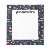 Bloc-notes personnalisé Seamstress (Devant)