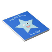 Bloc-notes personnalisé Star Celebration Star (Incliné)