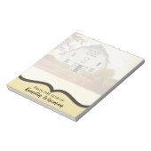 Bloc-notes personnalisé Sunset Grange Pays Rustiqu (Tourné)