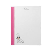 Bloc-notes personnalisé sur le thème de la cuisine (Tourné)