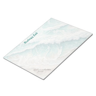 Bloc-notes personnalisé sur le thème de la plage