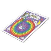 Bloc-notes personnalisé Unicorn Habit Tracker (Incliné)