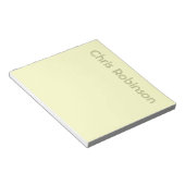Bloc-notes personnalisé vert (Incliné)