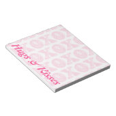 Bloc-notes personnalisé XOXO (Incliné)