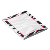 Bloc-notes personnalisé Zebra (Incliné)