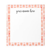 Bloc-notes personnel (Devant)