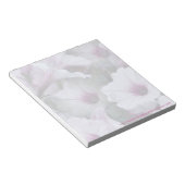 Bloc-notes Pétunias Rose Et Blanc (Incliné)