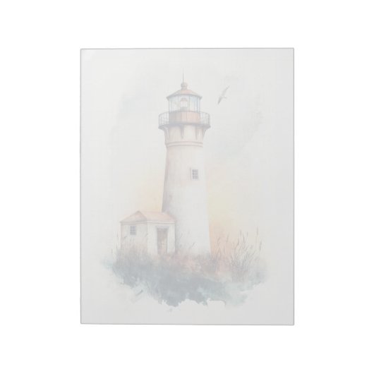 Bloc-notes phare 3 - 11 pouces x 8,5 pouces (Tourné)