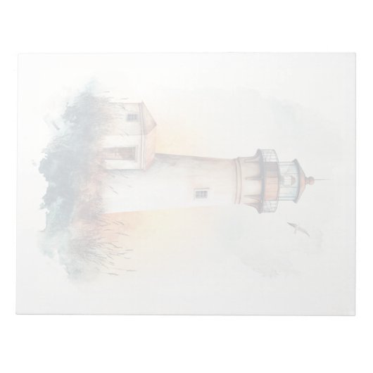 Bloc-notes phare 3 - 11 pouces x 8,5 pouces (Devant)