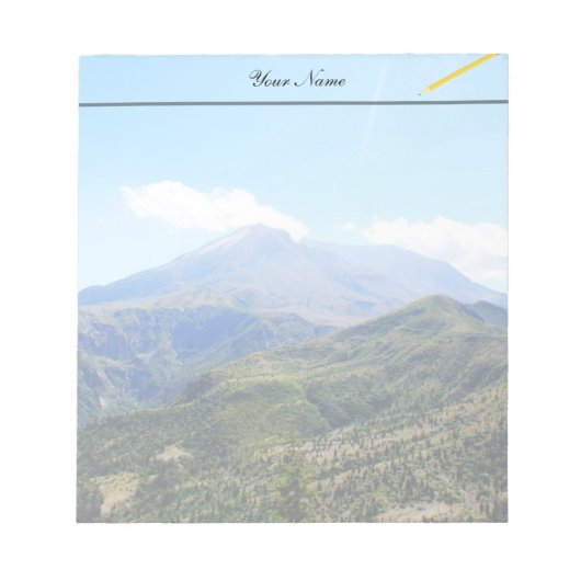 Bloc-notes photo paysage. (Devant)