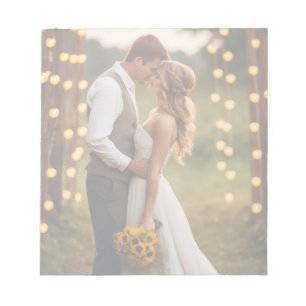 Bloc-notes photo personnalisé