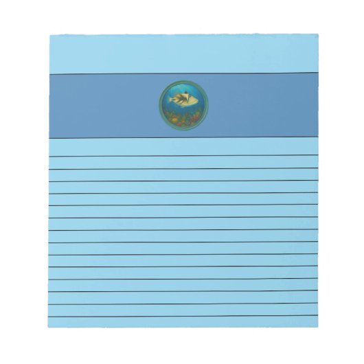 Bloc-notes Picasso Triggerfish (Devant)
