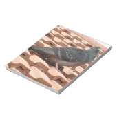 Bloc-notes Pigeon sur le toit (Tourné)