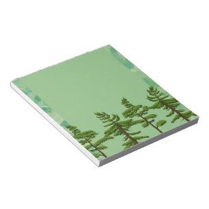 Bloc-notes Pin Vert
