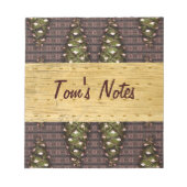 Bloc-notes Pinewood par Alexandra Cook (Devant)