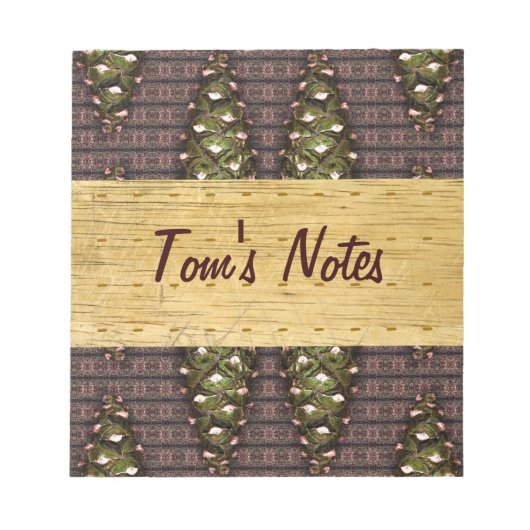 Bloc-notes Pinewood par Alexandra Cook (Devant)