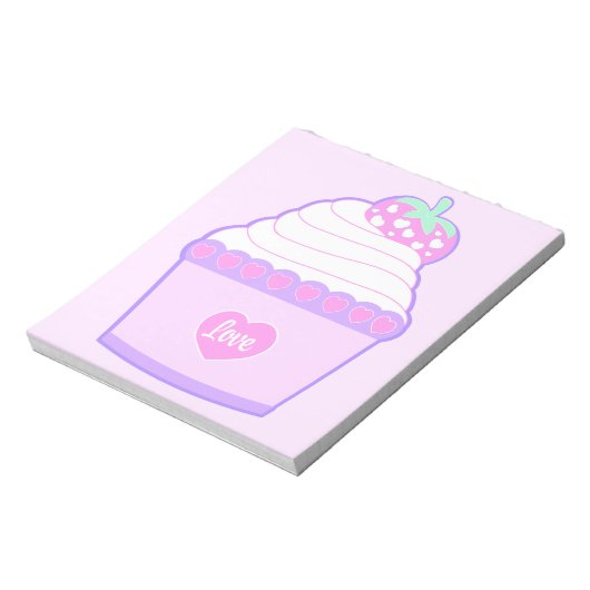 Bloc-notes Pink Love Cupcake (Tourné)