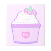 Bloc-notes Pink Love Cupcake (Devant)