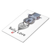 Bloc-notes Pitbull Bully Love (Incliné)
