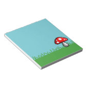 Bloc-notes Pixel Champignon (Incliné)