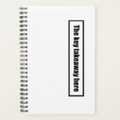 Bloc-notes, Planificateur (Devant)