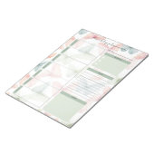 Bloc-notes planificateur hebdomadaire Papillon Pas (Incliné)