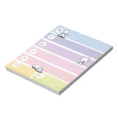 Bloc-notes planificateur hebdomadaire Westie (Tourné)