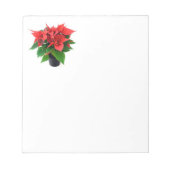 Bloc-notes Poinsettia (Devant)