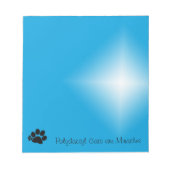 Bloc-notes - Polydactyle Les chats sont des Miracl (Devant)