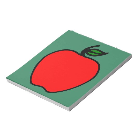 Bloc-notes Pomme Rouge  (Tourné)